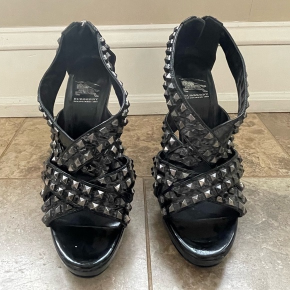 never worn Burberry studded heels - Picture 1 of 4